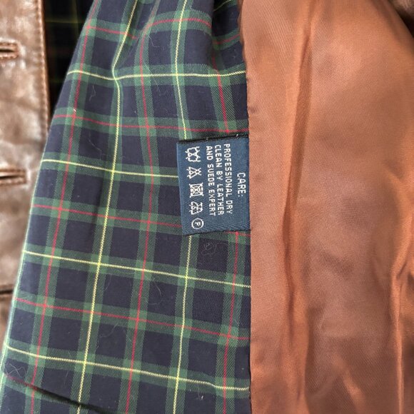 100% Genuine Leather Ralph Lauren Vest - Picture 5 of 5